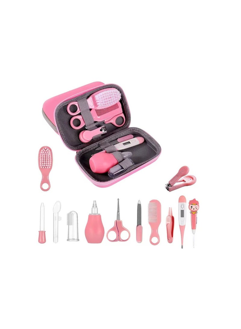 شيكو مجموعة العناية بالطفل،مجموعة العناية اليومية الأساسية للأطفال مكونة من 13 قطع مع شنطة تخزين، مجموعة أدوات الأظافر للأطفال حديثي الولادة والعناية الصحية والعناية الشخصية من شيكو - Image 5